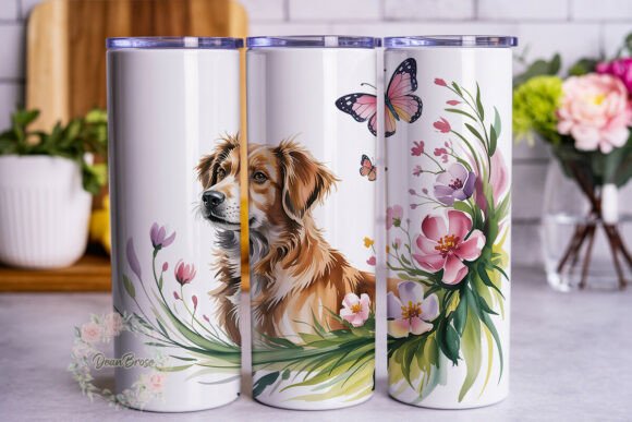 Dachshund Watercolor Floral 20oz Tumbler Review