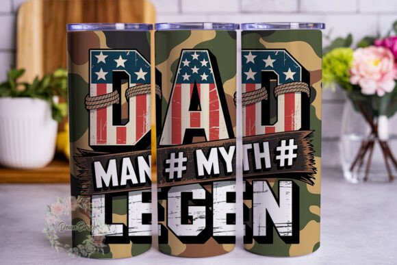 Dad Camo Flag Tumbler Wrap: A Designer's Review
