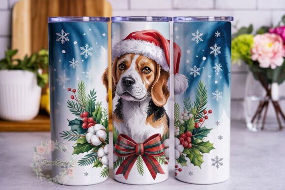 Festive Beagle Christmas Tumbler Wrap Review