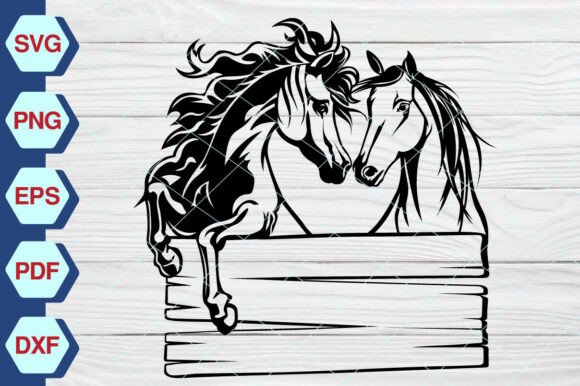 Horse Split Name Frame SVG EP343: A Designer's Review
