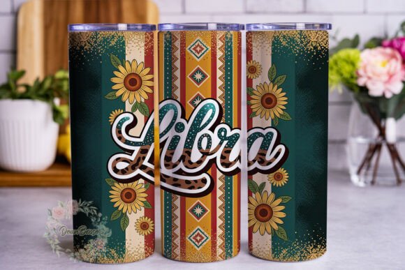 Libra Zodiac Sunflower 20oz Tumbler Wrap Review