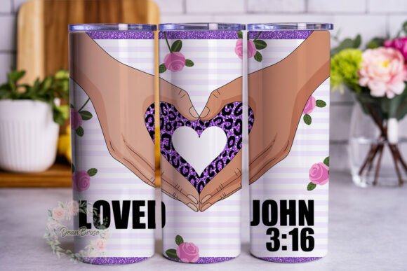 Review: Christian Love Hands 20oz Tumbler Wrap Design
