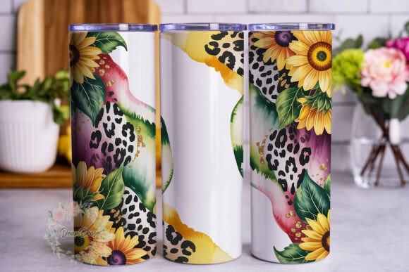 Sunflower Leopard Print 20oz Wrap: A Designer's Review