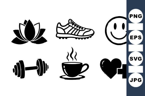 Wellness Lifestyle Icon Set: A Designer's Review